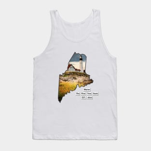 Maine USA Tank Top